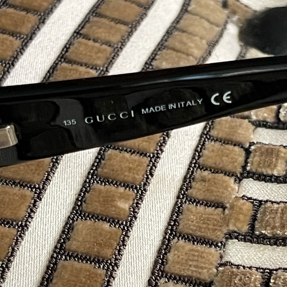 Gucci Black Proscription Glasses - Picture 8 of 10